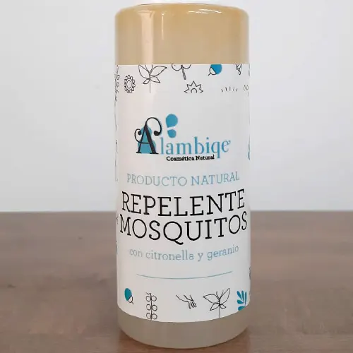 Repelente de mosquitos natural