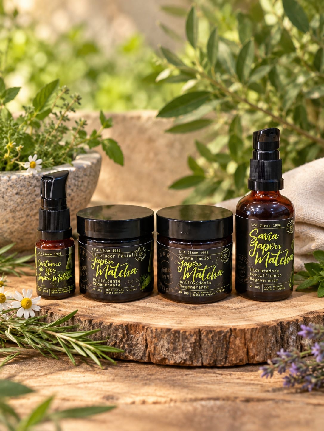 Pack Facial pieles maduras Te Matcha