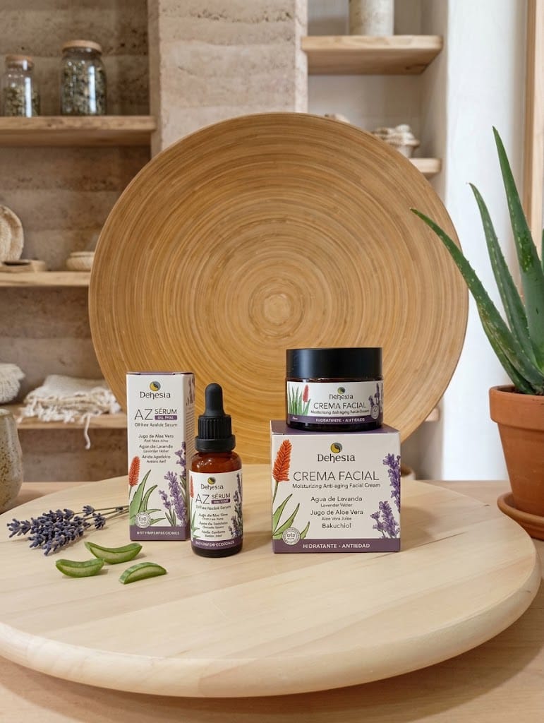 Pack Piel Madura Dehesia: Crema Facial Antiedad + Sérum Oil Free con Ácido Azelaico