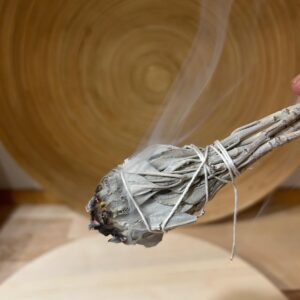 Antorcha de Salvia Blanca