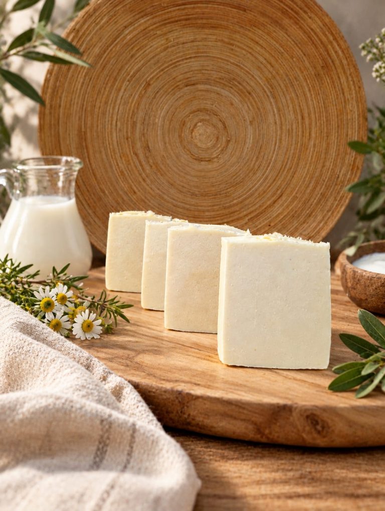 Jabón de leche de cabra artesanal propiedades y elaboración
