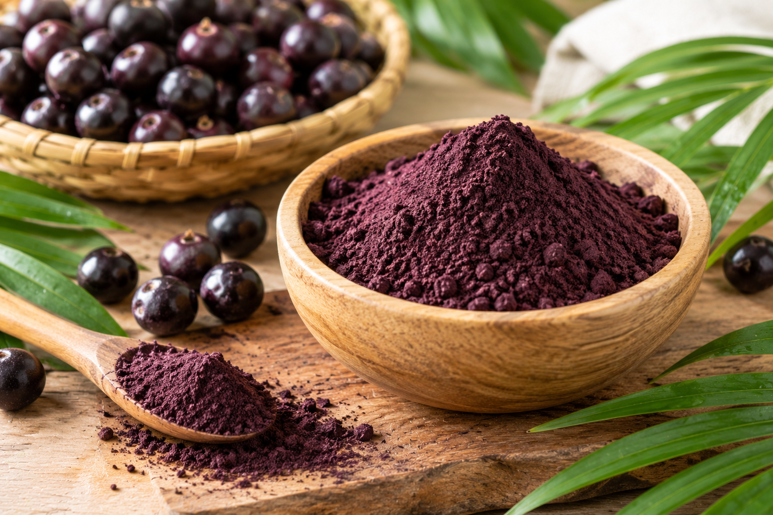 Açaí en Polvo Ecológico | Superalimento Natural 50 gr