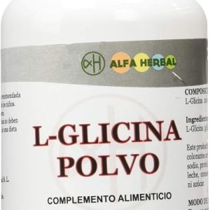 L-Glicina en Polvo Alfa Herbal | Aminoácido y Colágeno